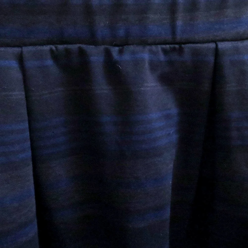 Joe‎ Benbasset Striped Pleated Mini Skirt Size XL